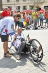 Exhibiční závod v handbike